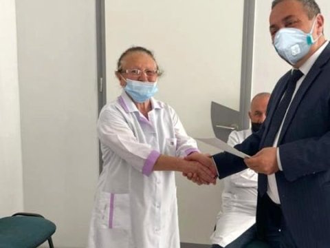 Feldşer xanımın Ramin Bayramlıdan istəyi - VİDEO