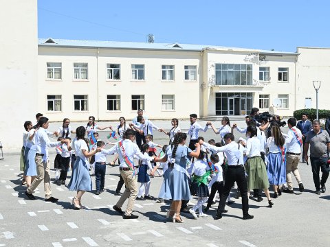 Tapqaraqoyunluda yeni məktəb binası istifadəyə verilib