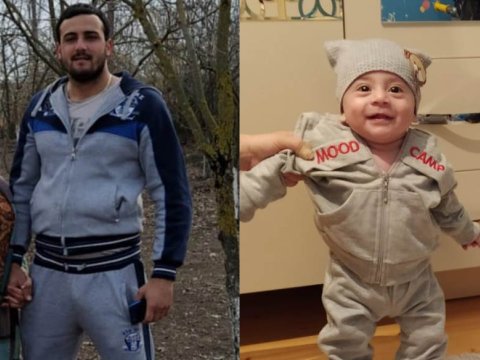 Şəhid oldu, adını özündən sonra doğulan körpəsinə qoydular - FOTOLAR