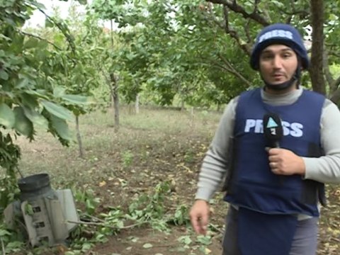 AzTV-nin savaş müxbiri: “Ailəmdən, dostlarımdan, yaxınlarımdan hallallıq da almışdım” - MÜSAHİBƏ