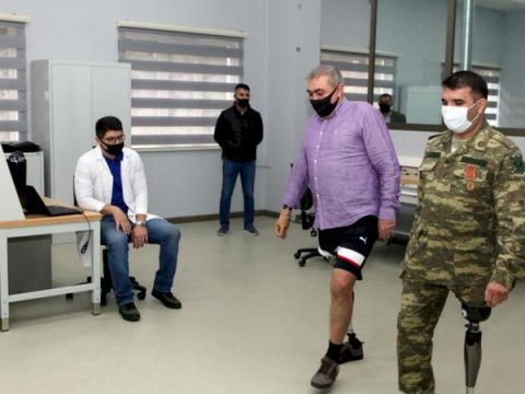 Nazirlik 929 qaziyə altı mindən çox reabilitasiya vasitəsi verib