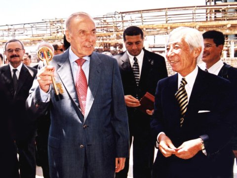 Heydər Əliyev Sumqayıtda - 20 il əvvəl...