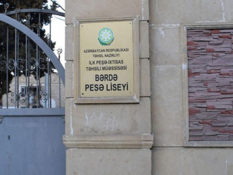 Peşə liseyi direktorunun cinayət işi məhkəməyə göndərildi