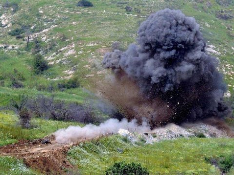 Füzulidə iki nəfər minaya DÜŞDÜ