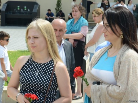 Milli Qəhrəmanların anım mərasimi keçirilib - FOTOLAR