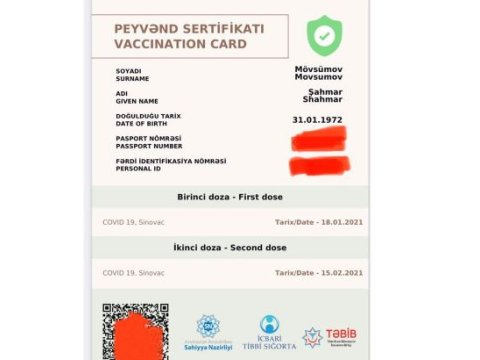 “İmmun serifikatı”nı müddətsiz kimlər əldə edə bilər? - Nazirlikdən cavab