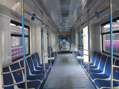 Yeni qatarlar yoxlanılıb xəttə buraxılacaq - FOTOLAR