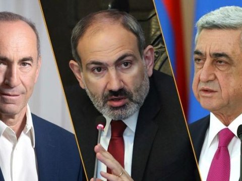 Paşinyan Koçaryanla Sarkisyanı TƏBRİK ETDİ