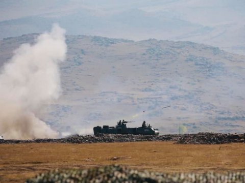 Zərkənd və Yuxarı Şorca kəndləri istiqamətində ATIŞMA GEDİR