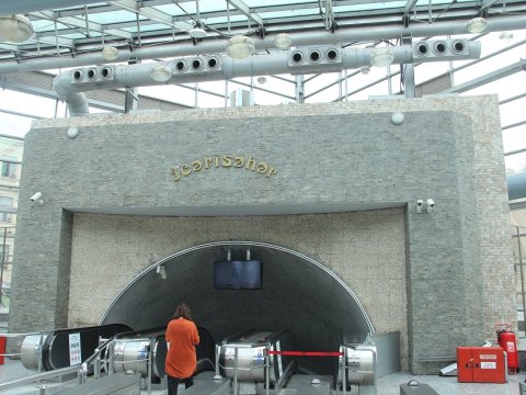 Metrostansiyalarda 10 yeni ventilyator quraşdırıldı - FOTOLAR