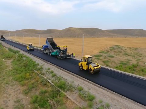 “Zəfər yolu”nun asfaltlanması bu tarixdə bitəcək