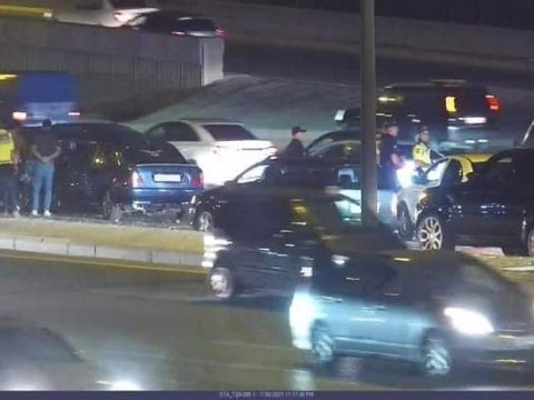 Paytaxtın bu ərazisində tıxac yaranıb - FOTO