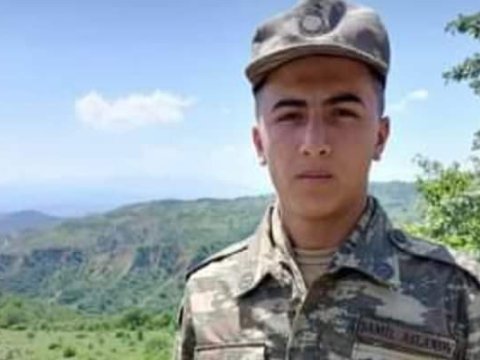 Həlak olan əsgərimizin FOTOSU