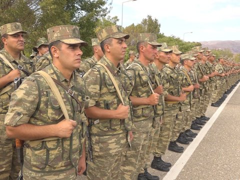 Naxçıvan Qarnizonunda yeni tədris dövrü başladı - VİDEO