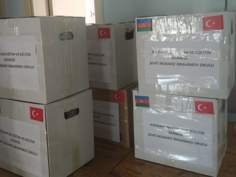Soydaşlarımız Türkiyədə yanğından zərərçəkənlərə yardım göndərdi  