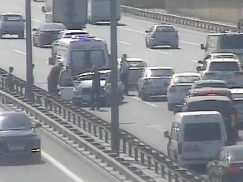 Bakıda yol qəzası sıxlıq yaratdı   