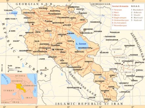 Bakı ilə Yerevan delimitasiyaya başlayır – Bu xəritədən istifadə olunacaq