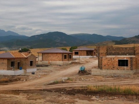 Qarabağda yeni qəsəbə salınır - FOTOLAR