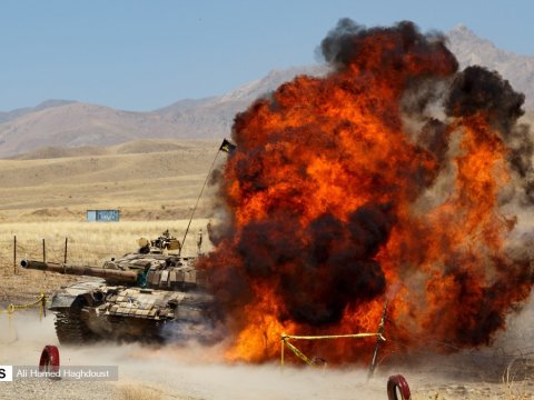 İran Cənubi Azərbaycanda hərbi təlimlərə başladı – FOTOLAR