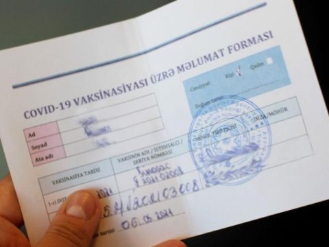 Saxta COVID pasportu satan tibb bacısına cinayət işi açıldı