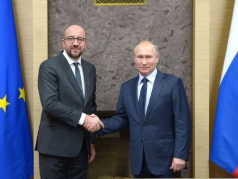 Putin Mişellə Bakı-Yerevan münasibətlərini MÜZAKİRƏ ETDİ