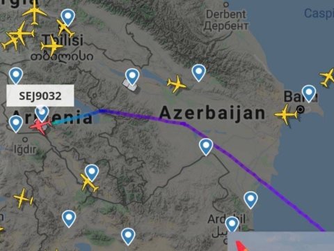 Azərbaycan hava sərhədlərini Ermənistan üçün açıb?