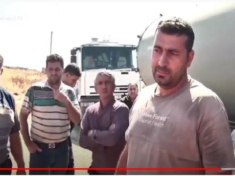 Ermənistana yanacaq daşıyan TIR sürücüləri azərbaycanca danışır – VİDEO