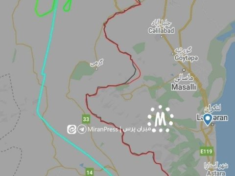 İran dronları Azərbaycanla sərhədi müşahidə edir - FOTO