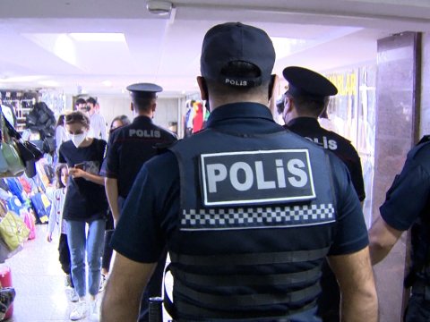 Piyada keçidində 20 nəfər CƏRİMƏLƏNDİ