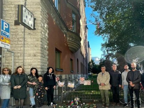 İsveçdə şəhidlərimiz yad edildi