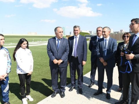 Fərid Qayıbov bu dəfə atıcılıq federasiyasında - FOTOLAR