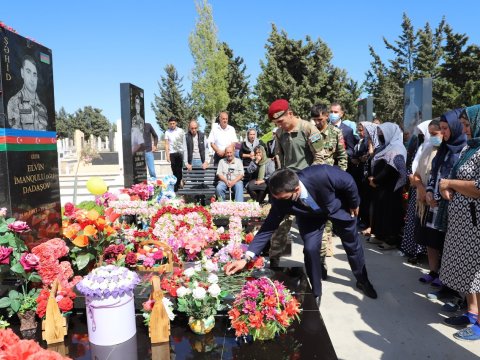 Şəhidlərimiz Neftçalada da ANILDI