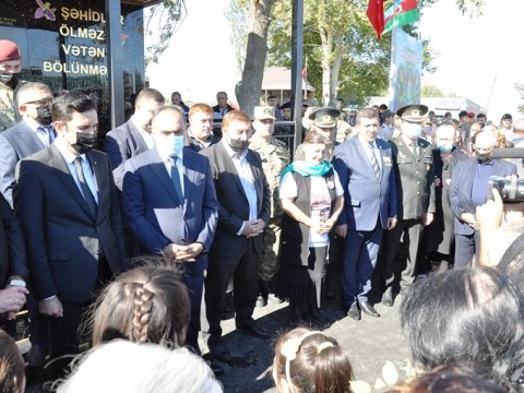 Goranboyda Şəhidlərin ildönümü ilə bağlı tədbirlər davam edir