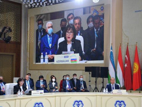 Sahibə Qafarova Zəngəzur dəhlizindən DANIŞDI