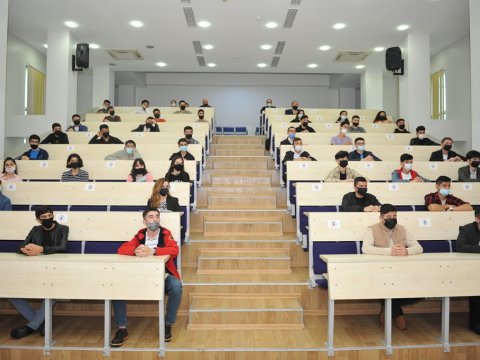 Bakı Mühəndislik Universitetində tələbələrlə görüş keçirilib
