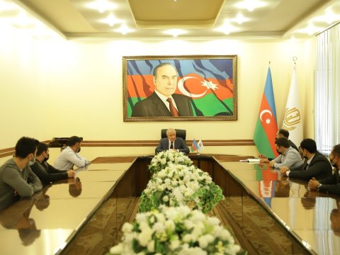 Universitetdə Vətən müharibəsi qazilərilə GÖRÜŞ