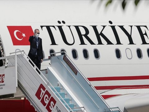 Ərdoğan Rusiyaya getdi