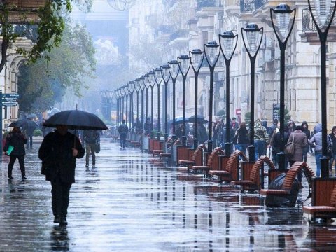 Sabah Bakıya yağış, rayonlara qar YAĞACAQ