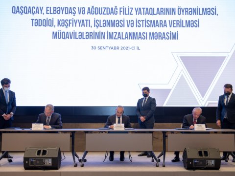 Üç filiz yatağının istismarı Türkiyə şirkətlərinə verildi
