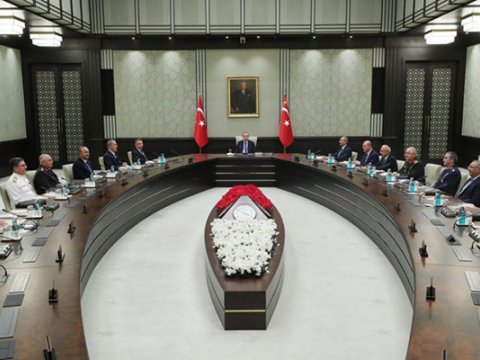 Türkiyə Təhlükəsizlik Şurası toplandı