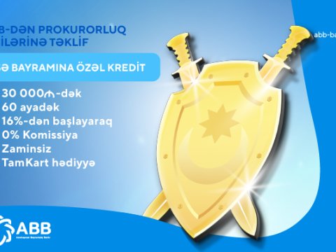 Prokurorluq işçilərinə özəl kredit