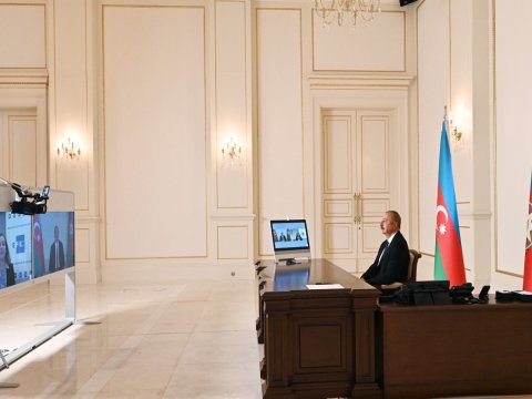 “3+3” əməkdaşlıq platforması yeni düşmənçilik hərəkətlərinə qarşı zəmanət olacaq” - Prezident
