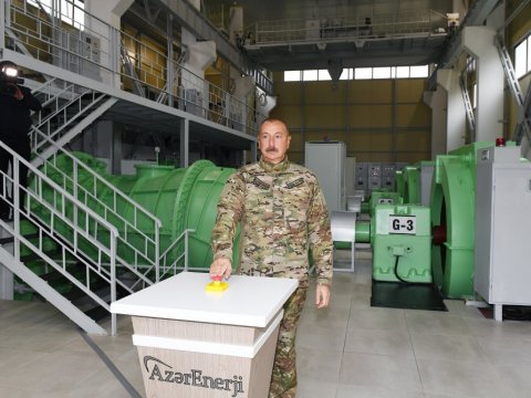 İlham Əliyev Bərdə və Tərtərdə - Fotolar
