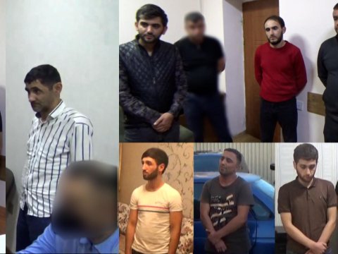 Polis əməliyyat keçirdi - 9 nəfər saxlanıldı