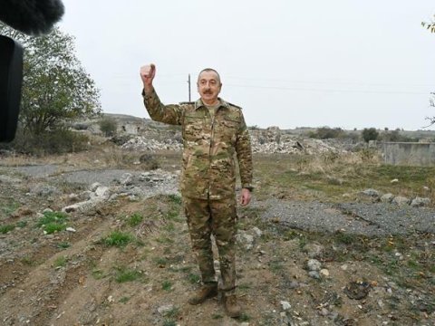 Bütün gücləri səfərbər etmişik ki, Cəbrayılı yenidən quraq - Prezident