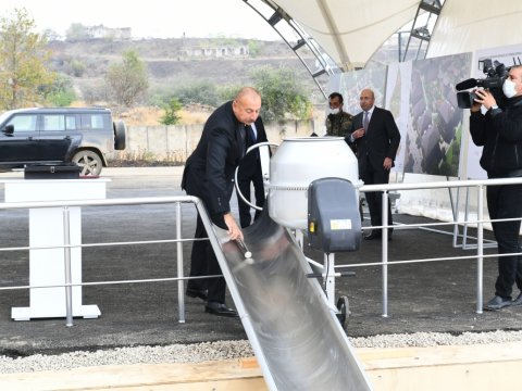 Cəbrayılda atılan TƏMƏLLƏR: çoxmənzilli bina, məktəb, xəstəxana 