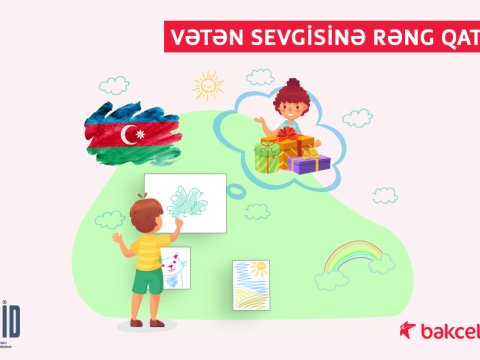 Uşaqlar arasında rəsm müsabiqəsi