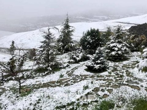 Azərbaycanın bu ərazilərinə qar yağıb - Faktiki hava