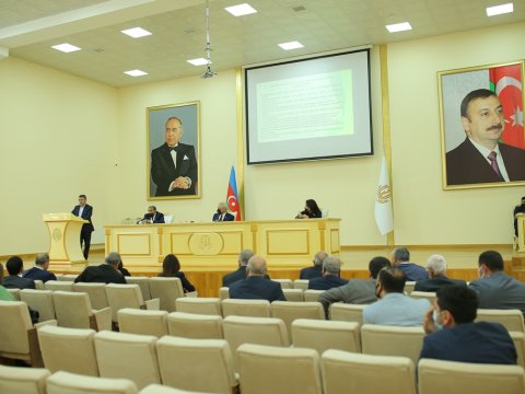 GDU-də elmi şuranın iclası keçirilib - FOTO