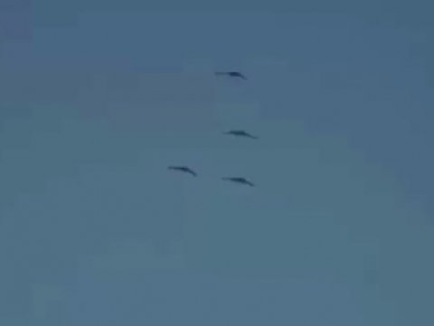 İran Azərbaycanla sərhəddə dronları HAVAYA QALDIRDI